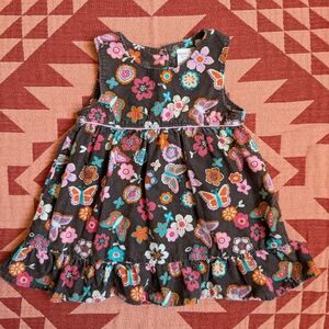 Oshkosh 9mo brown corduroy dress